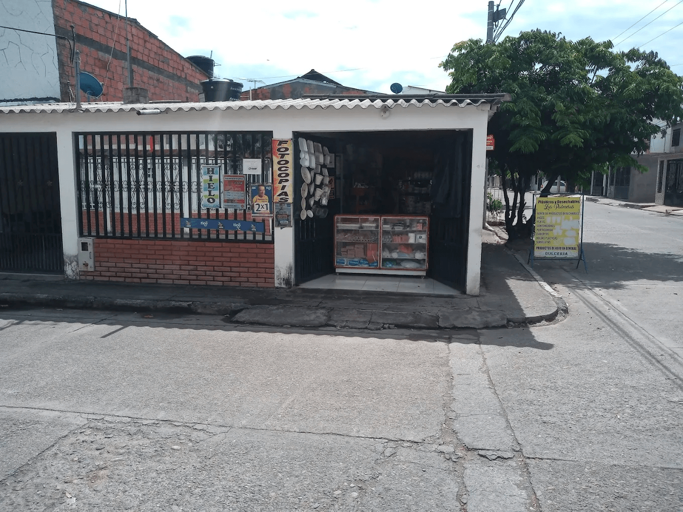 Fachada de Plásticos y Desechables Las Palmeras - El Espinal